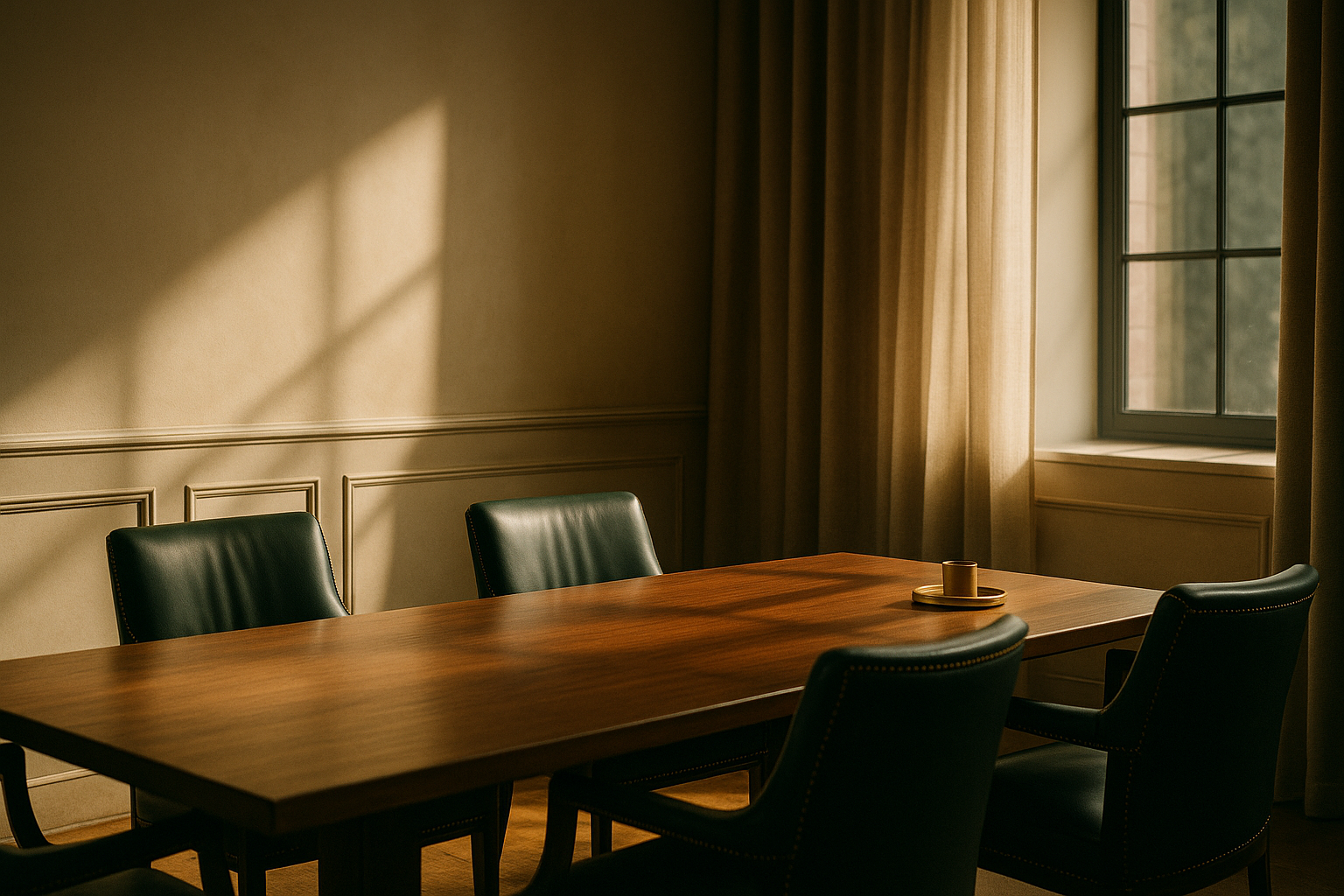 Stijlvolle en professionele meeting ruimte