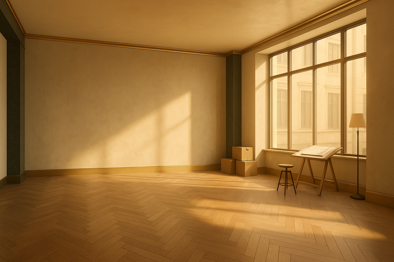 Een ondernemer die de blauwdruk van zijn bedrijf uittekent